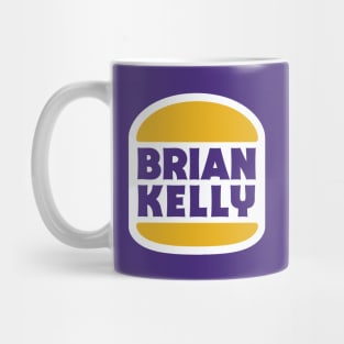 Brian Kelly, Whopper of a Hire // Retro Logo Parody Mug